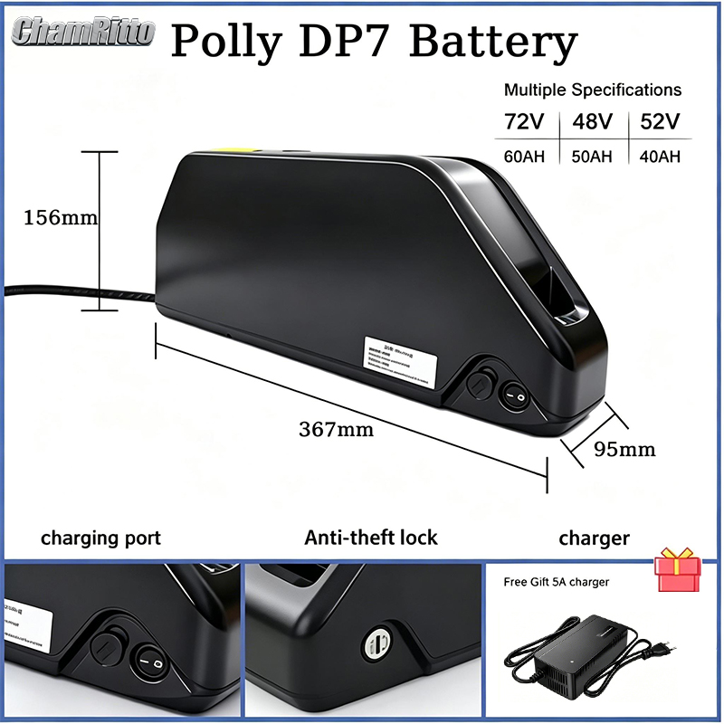 Electric bicycle 36v 48v 52v 2 - Electric Bicycle Battery 72V 30Ah recension och pris