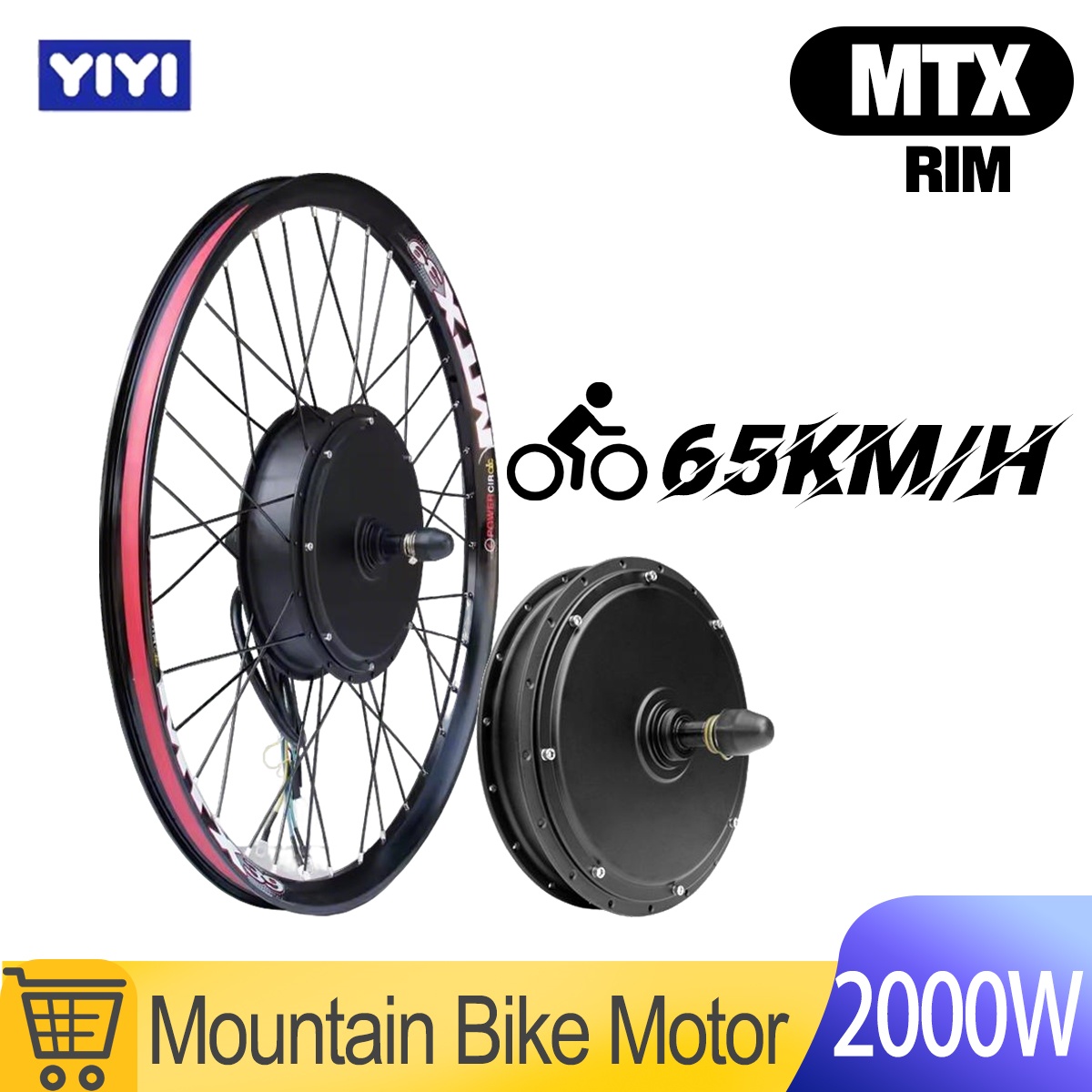 MTX 48V52V 2000W Ebike Motor W - Ebike Conversion Kit 72V 3000W recension och pris