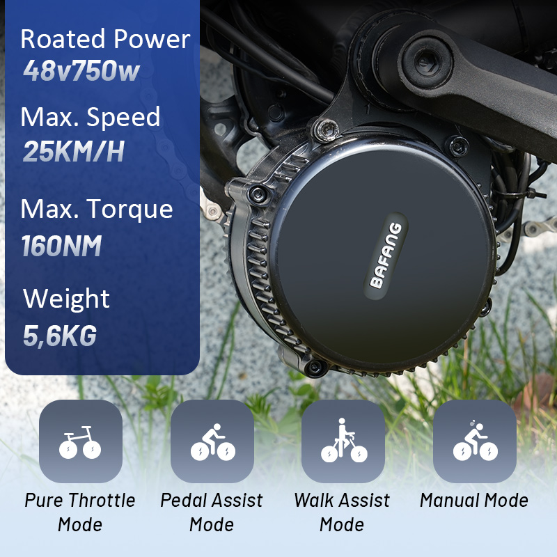 Bafang M325 M215 Mid Drive Mot - Bafang Bbs02B 48V 750W Mid Drive Kit recension och pris